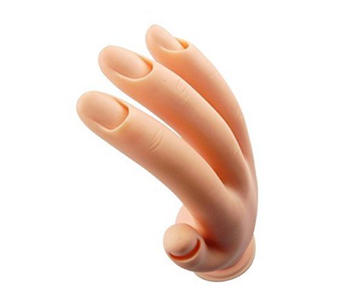 MBox Flexible Soft Plastic Flectional Mannequin Model Hand Nail Art Practice