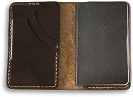 Luxury Hand-Made Leather Wallet for Men by Rose Anvil - Ambrose (Espresso)