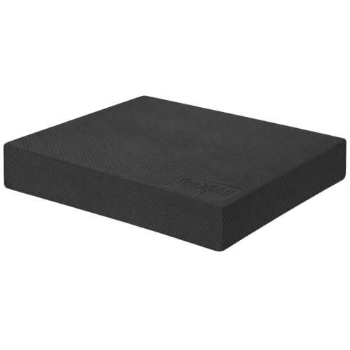 Yes4All Foam Exercise Pad/Balance Pads for Physical Therapy and Balance Exercises, Suitable for Home, Work, Rehabilitation - Black