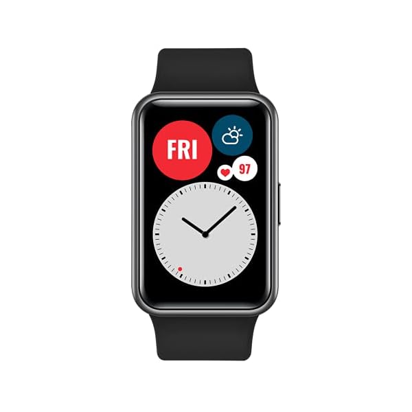 HUAWEI-WATCH-FIT-Smartwatch-164-Vivid-AMOLED-Display-10-Days-Battery-Life-Built-in-GPS-5ATM-Oxygen-Saturation-Detection-Heart-Rate-Monitoring-Sleep-Monitoring-Graphite-Black HUAWEI WATCH FIT Smartwatch, 1.64” Vivid AMOLED Display, 10 Days Battery Life, Built-in GPS, 5ATM, Oxygen Saturation…