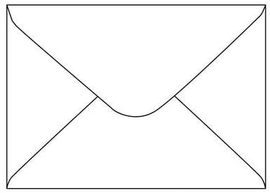 C5 White Envelopes by Fred Aldous