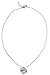 for Grandma Necklace Engraved Gift Jewelry for Grandma Crystal Adorned Heart Shaped Pendant Snake Chain Necklace Gift for Mom or Grandma Colorless