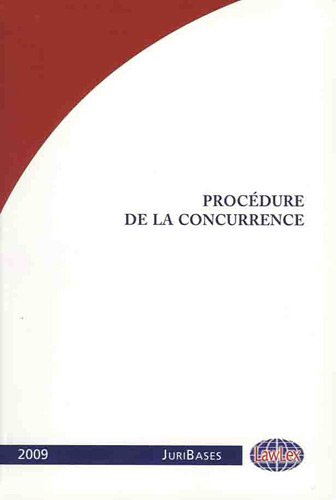 Procédure de la concurrence