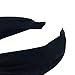 1Pcs Velvet Headbands for Women Knotted Headbands for Women Turban Headbands for Women Wide Headbands for Women Hairband Hair Hoops Hair Accessories,Black