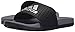 adidas Unisex-Child Adilette SC Sandal, Core Black/Matte Silver/Vista Grey, 3