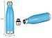 Twin Palms Stainless Steel Vacuum Insulated Sports Water Bottle 17oz (Ocean Blue)
