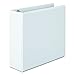 Wilson Jones 3 Inch 3 Ring Binder, Basic Round Ring View Binder, White (W362-49W) primary
