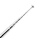 Maxmoral 1 Piece FM Telescopic Aerial Antenna with F Male Connector 10 Sections 1.2m 75 Ohm TV Radio DAB AM/FM for Home Audio Radio Stereo Receiver Replacement