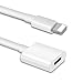Bebetter Extension Cable (White, 6.6FT/2M) Extender Dock Cable Pass Video, Data, Audio