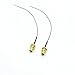 2pcs Ipex U.fl/ipex to Rp-sma Female Pigtail 19cm for Mini Pcie Wifi Mhf4 0.81mm Cable for 7260 7265 Intel Ngff Wifi Wireless