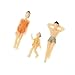 Pack of 20pcs 1:50 Painted Model Beach People Figures