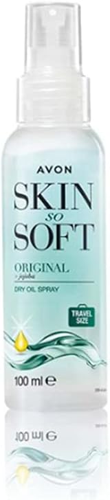 Avon Skin So Soft Dry Oil Spray Jojoba Vitamin E Moisture 100ml 150ml 250ml view 4