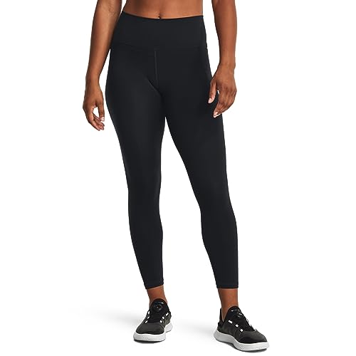Under Armour Womens Motion Ultra High Rise Ankle Legging, (001) Black / / Jet Gray, Medium Short