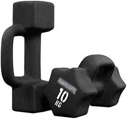 ダンベルセット 筋力トレーニングのためのヘビーデューティ六角ダンベルで金属製のハンドル