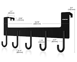 ACMETOP Over The Door Hooks, Over The Door