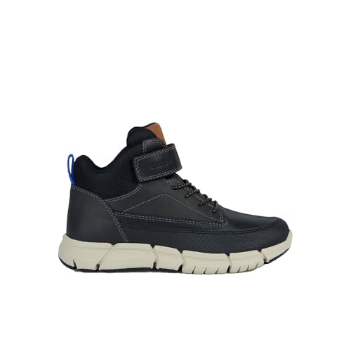 Botines J Flexyper Boy's Boy, Black, 1 UK