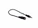 YCS basics 1 Foot 3.5mm Stereo Headphone/AUX Extension Cable Male/Female