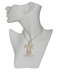 Xcoser Deathrow registros cadena collar colgante accesorios para disfraz para regalos