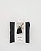 BAGGU Small Reusable Shopping Bag, Ripstop Nylon Grocery Tote or Lunch Bag, Recycled Black
