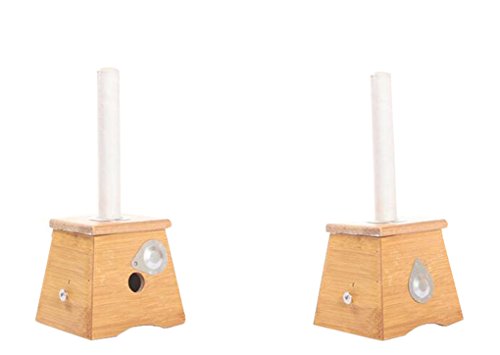 Winterworm Bamboo One Hole Healing Box for Moxa Moxibustion Medicine Therapy