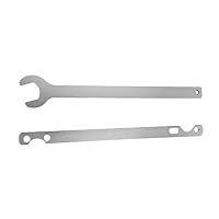 Bermunda 2pcs Tool Kit for BMW Fan Clutch Nut 32mm Heavy Duty Steel Wrench and Water Pump Holder Removal Tool Kit