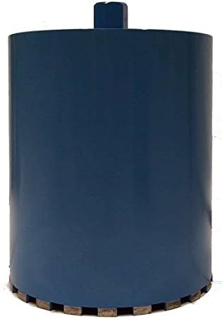 12" Laser Welded Wet Diamond Core Drill Bit Hole Saw for Concrete and Asphalt, Professional Quality, Fast Drilling, 12" Diameter x 17" Length