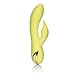 CalExotics California Dreaming Venice Vixen - Silicone Rabbit Vibrator - Waterproof Clitoral Sex Toys for Couples - 10 Vibration Function Massager - Yellow