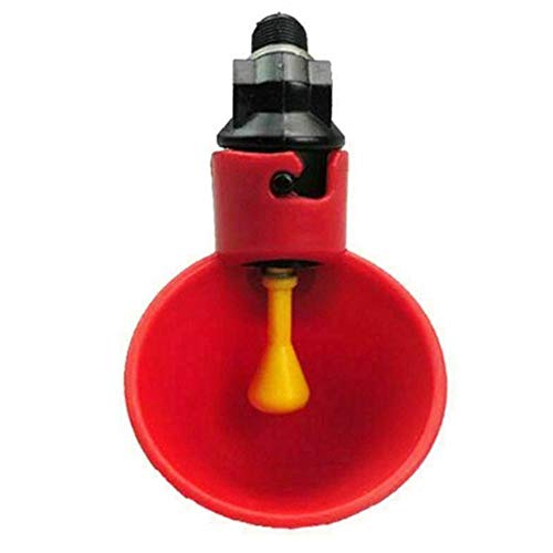 Opaltool Automatische Hühnertränke, 12 Stück, automatische Geflügel-Trinkmaschine, Bauernhof, Hinterhöfe, Ente, Vogelfutterspender für Jede Rasse von Geflügel – Bild 7