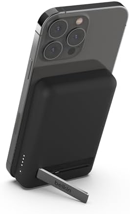 Belkin 5000mAh Magnetic Wireless Power Bank, Portable Charger