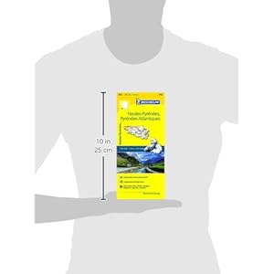 Michelin FRANCE: Hautes-Pyrénées, Pyrénées Atlantiques Map 342 (Maps/Local (Michelin))