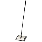 Bissell Natural Sweep Carpet and Floor Sweeper with Dual Brush Rotating System and 2 Corner Edge Brushes, 92N0A, 4.2 lb.