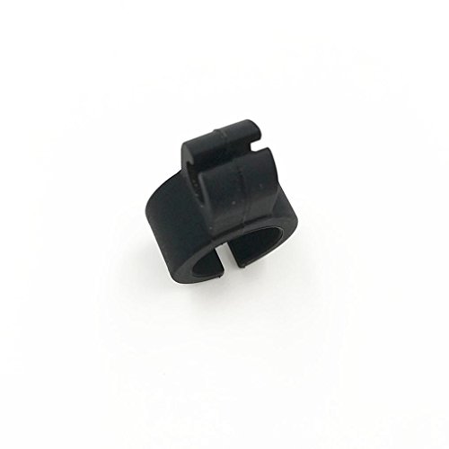 Cigarette Smoking Ring Holder, Staron Silicone Finger Rack Tobacco Accessories Cigarette Holder Hands Free Smoking Ring for Office, Console Gamers, PC Gamers, Musicians and Drivers (Black)