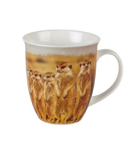 Ravensden Meerkat Porcelain Mug 480ml