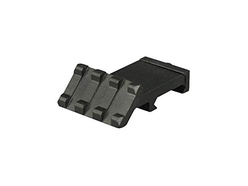 Low Profile Tactical Picatinny/Weaver 45 Degree Angle Mount, 1.37" Long with 3 Slots