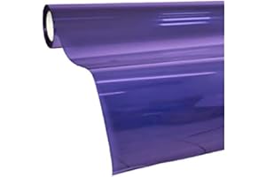VViViD Colorful Transparent Vinyl Car Window Tinting 30 Inch x 60 Inch 2 Roll Pack (Purple)