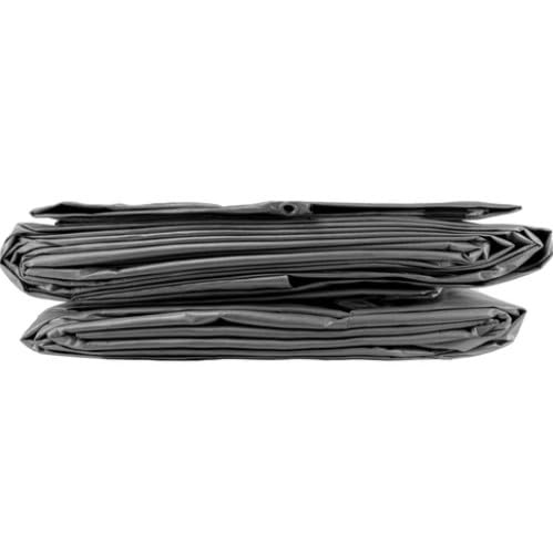 3x3 Grey Tarpaulin - 200gsm Heavy Duty Tarp Sheet Cover - 9.84ft x 9.84ft Waterproof Multi-Use Sheet with Eyelets for Garden, Caravan, Camping, Ground Cover