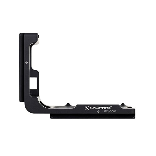 Sunwayfoto PCL-5DIV QR L Plate for Canon 5D Mark IV Arca / RRS Compatible Sunway