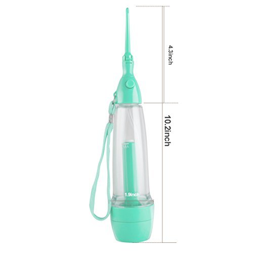 Angelwill Portable Dental Care Water Jet Oral Irrigator Flosser Tooth SPA Air Pressure Teeth Cleaner