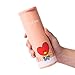 BT21 Official Merchandise with Line Friends - TATA Character Insulated Stainless Steel Travel Coffee Mug Tumbler with Lid