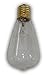 String Light Company VC9012C Clear Vintage Edison Bulb with E17 Base, 7-Watt (Pack of 12)
