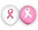 Fundraising For A Cause Pink Ribbon Awareness Balloons (24 Balloons - 2 Colors)