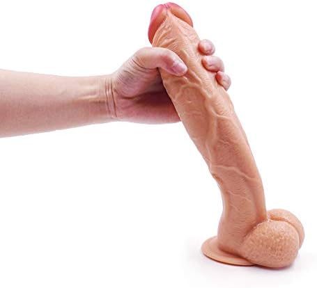 SUVILOVE 12 Inch Massage Wand with Big Head & Balls, (11.8"Long,2.16"Wide) SUVILOVE (Color : Beige)