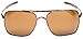 Oakley Mens Deviation OO4061-08 Square Sunglasses,Brown Camo Frame/Dark Bronze Lens,one size