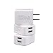Wall Charger, [3 PACK]Dual Port USB Plug,Portable Travel Adapter Block,for iPhone SE / 6s / 6 / 6 Plus, iPad Air 2 Pro/mini 3,Galaxy S7 Edge S6 Edge /Edge+,Note 5,LG G5[White]