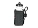 Bushwhacker Shasta Black Insulated Bicycle Water Bottle Holder with 20oz BPA-Free – Great for Kids Bikes Frame & Handlebar Strap Hydration Attachment with Belt Loop – No Screws or Hardware Required