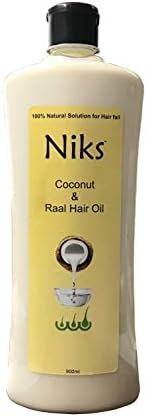 Niks Ayurvedic Organic Hair Oil 900ml