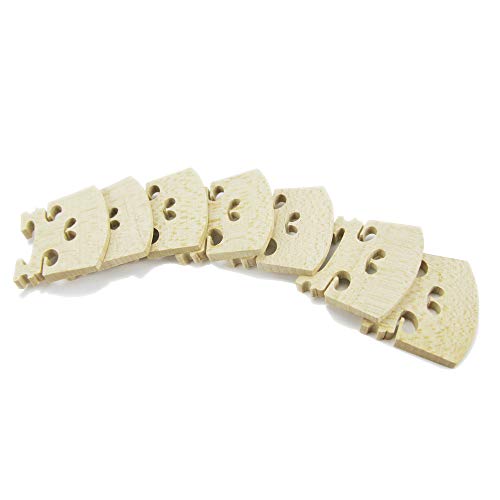 JinQu 2pcs Fitted Violin Maple Bridge (1/2) - Thumbnail 4