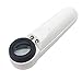 40X Magnifying Magnifier Glass Jeweler Eye Jewelry Loupe Loop 2 LED Light US