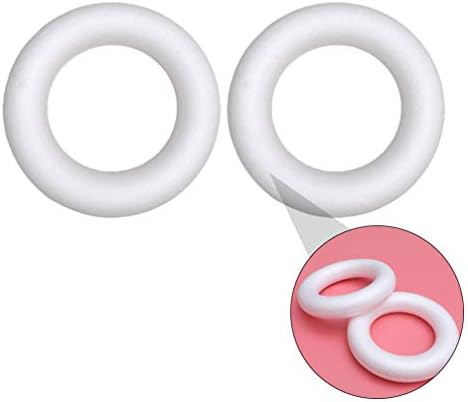 Christmas craft foam ring in polystyrene material, priced at $8.59.