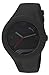 PUMA Form XL Men's Quartz Watch with Black Dial Analogue Display and Black Silicone Strap
